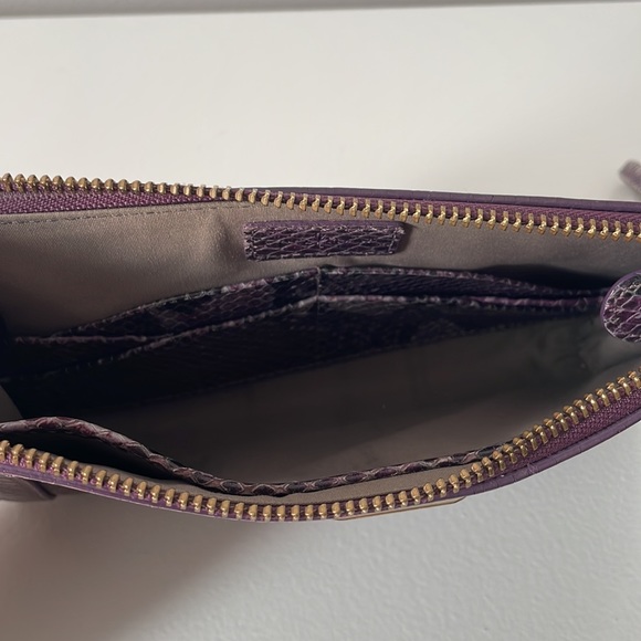 Cole Haan Genuine Leather Clutch Bag/Wristlet - Picture 3 of 7